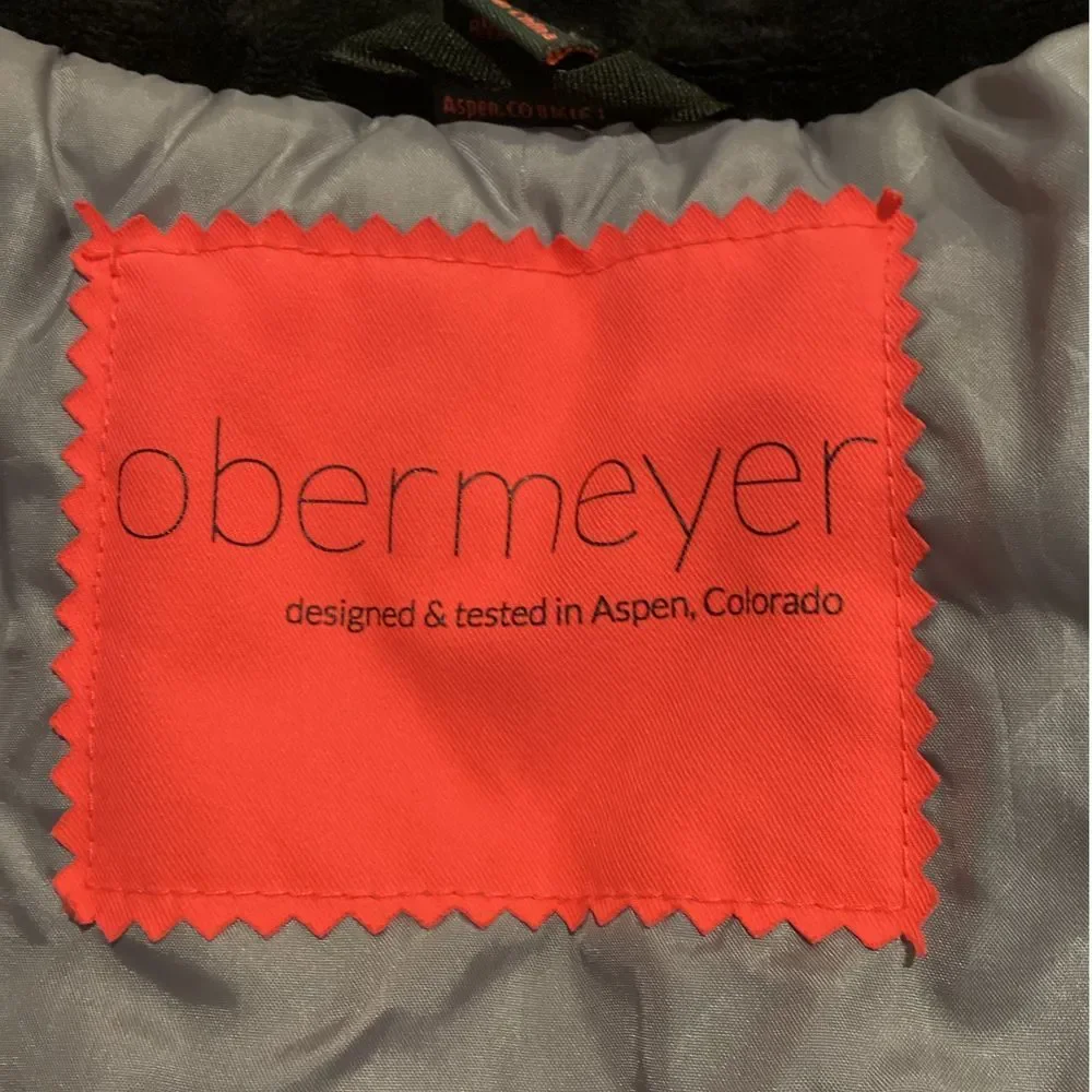 Obermeyer Girls' Extra Large‎ (would fit women small), Teal Coat